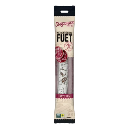 Packshot Stegeman Ambachtelijke Fuet Naturel